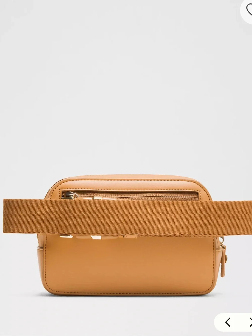 lululemon athletica Cactus Leather Belt Bag with Woven Strap